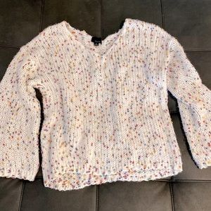 Womens Confetti Sweater